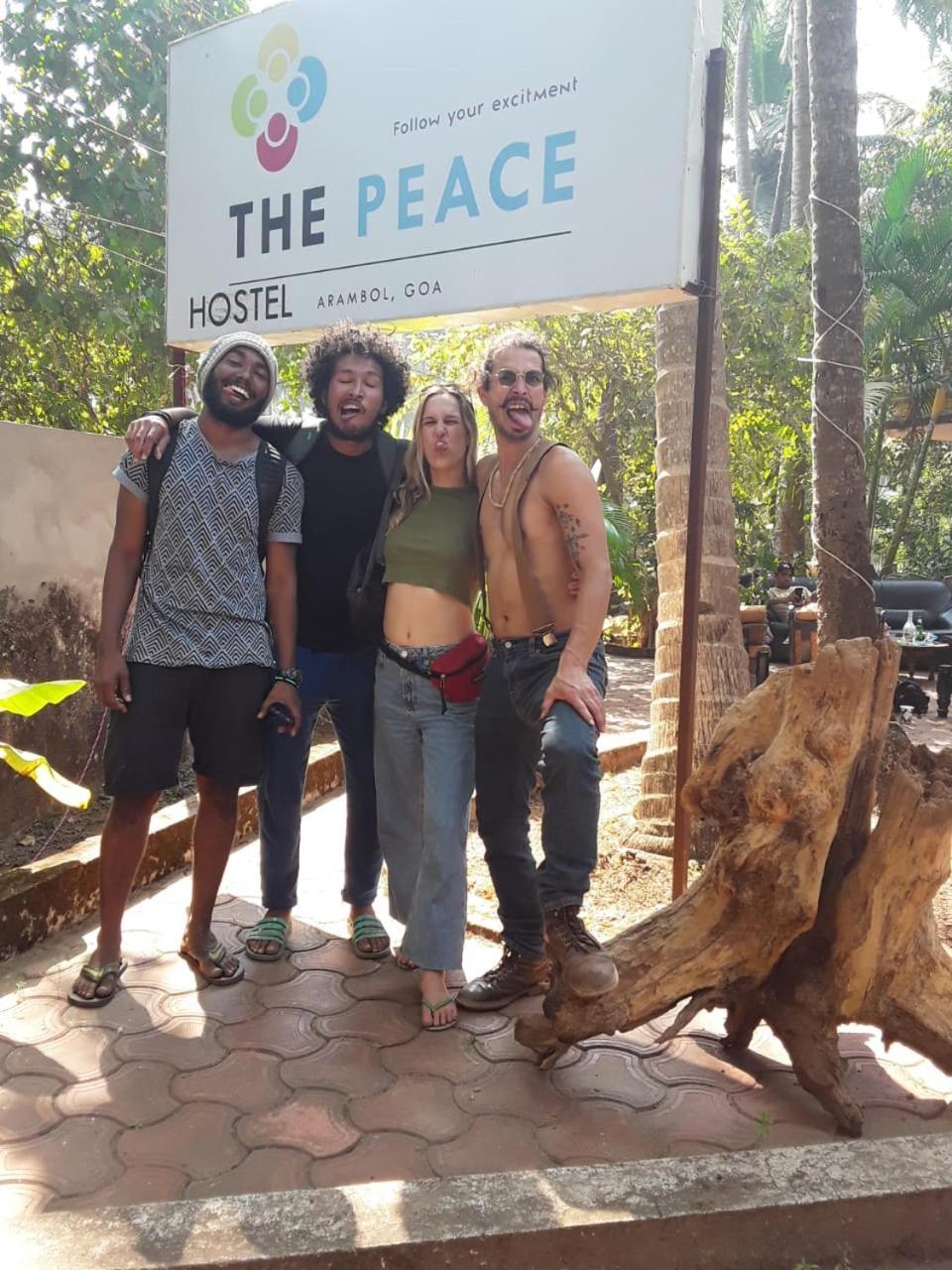 The Peace Hostel - Arambol, Goa Esterno foto